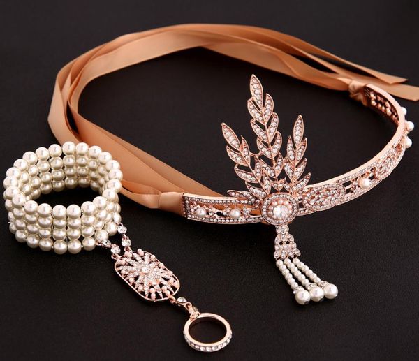 fashion luxury designer vintage diamond leaves pearl tassel crown satin wedding bridal headband hair jewelry pearl charm bracelets set, Slivery;golden
fashion luxury designer vintage diamond leaves pearl tassel crown satin wedding bridal headband hair jewelry pearl charm bracelets set, Slivery;golden
