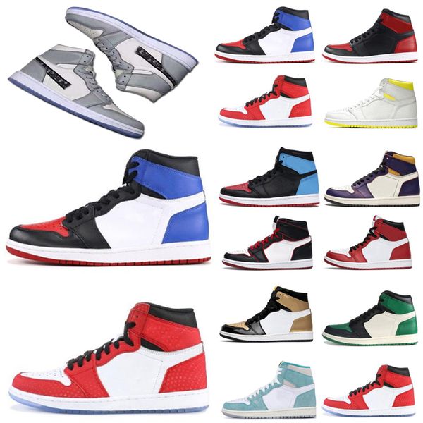 2020 retro nakeskin jordan aj1 aj 1 air quality sneakers men women fly basketball sneakers chaussures shatter, Black
2020 retro nakeskin jordan aj1 aj 1 air quality sneakers men women fly basketball sneakers chaussures shatter, Black