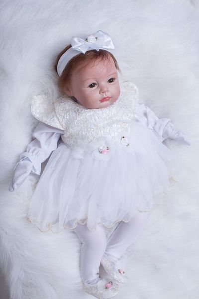 new 2018 new arrival 22inches silicone reborn mini doll for girls toys lifelike born baby doll kids toys for children
new 2018 new arrival 22inches silicone reborn mini doll for girls toys lifelike born baby doll kids toys for children