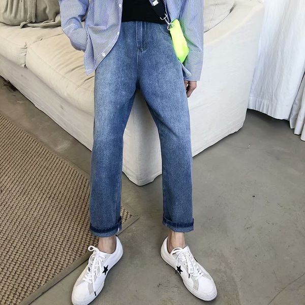wholesale 2020 fashion casual straight embroidered jeans trendy men's loose trend retro wild fall wide leg casual denim pants, Blue
wholesale 2020 fashion casual straight embroidered jeans trendy men's loose trend retro wild fall wide leg casual denim pants, Blue