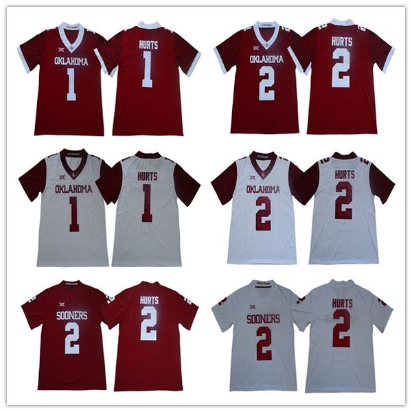2020 ncaa oklahoma sooners 1 jalen hurts jersey 2 ceedee lamb baker mayfield kyler murray red white college football rose peach bowl s-3xl, Black;red
2020 ncaa oklahoma sooners 1 jalen hurts jersey 2 ceedee lamb baker mayfield kyler murray red white college football rose peach bowl s-3xl, Black;red