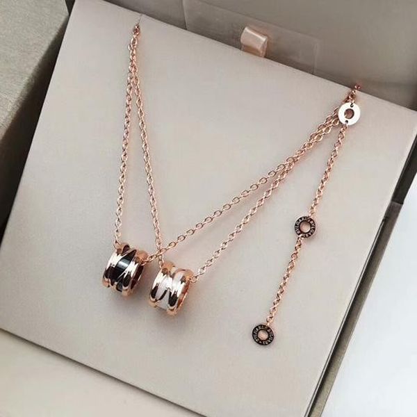 2019 women luxury designer jewelry ceramic pendant stainless steel lady's rose gold necklace gold chains love necklaces wedding set, Silver
2019 women luxury designer jewelry ceramic pendant stainless steel lady's rose gold necklace gold chains love necklaces wedding set, Silver