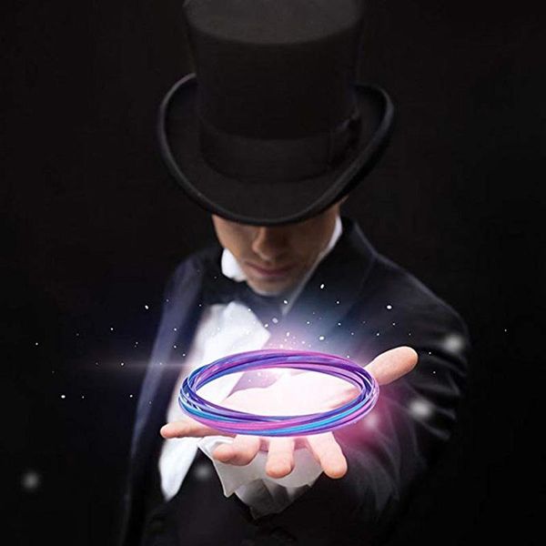 flow ring kinetic весна игрушки toroflux удивительный поток игрушек 3d fluid вращающийся браслет новизны красочный поток кольцо декомпрессия, Silver
flow ring kinetic весна игрушки toroflux удивительный поток игрушек 3d fluid вращающийся браслет новизны красочный поток кольцо декомпрессия, Silver
