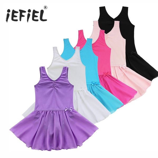 iefiel girls dance dress for kids children's chiffon ballet dancewear leotard dress tutu halloween christmas party costumes, Black;red
iefiel girls dance dress for kids children's chiffon ballet dancewear leotard dress tutu halloween christmas party costumes, Black;red