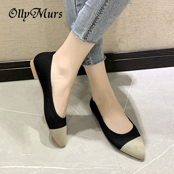 new women elastic fabric flats fashion basic mixed colors pointy toe ballerina female pretty flat slip on shoes, Black
new women elastic fabric flats fashion basic mixed colors pointy toe ballerina female pretty flat slip on shoes, Black