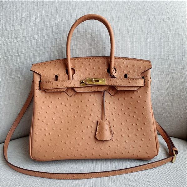 high-end customized new european and american ostrich-print cowhide single shoulder diagonal platinum bag large brand handheld leather bag
high-end customized new european and american ostrich-print cowhide single shoulder diagonal platinum bag large brand handheld leather bag