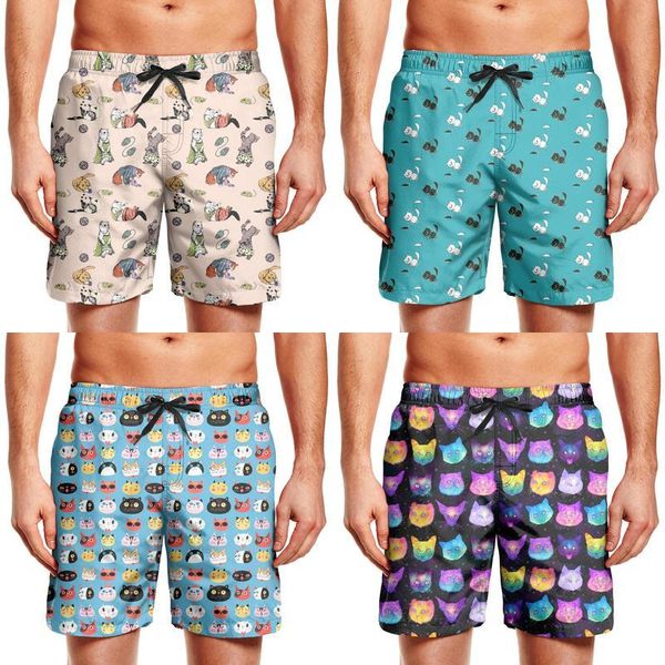men's swimming trunks funny cat kitty head pictures black sports jogging beach board shorts summer playing cats cute pattern with cats
men's swimming trunks funny cat kitty head pictures black sports jogging beach board shorts summer playing cats cute pattern with cats