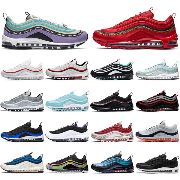 mens trainers #13;air max 97 black bullet blue white laser fuchsia classic outdoor men women running shoes sports sneakers
mens trainers #13;air max 97 black bullet blue white laser fuchsia classic outdoor men women running shoes sports sneakers