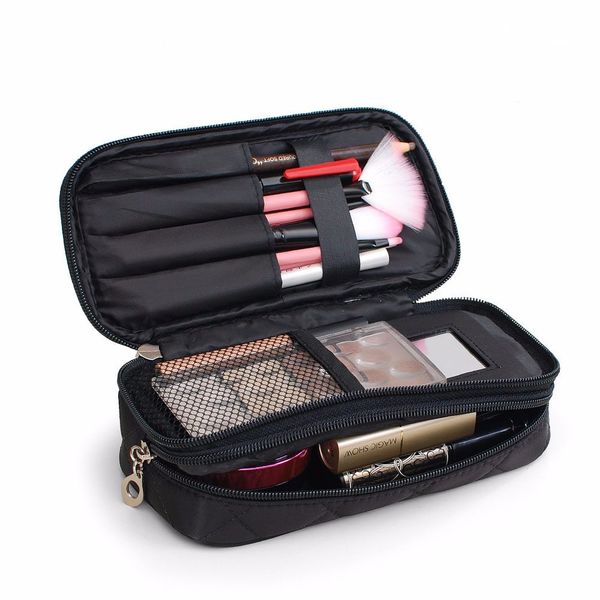 travel organizer makeup bags with mirror necessaire cosmetic bag for make up case nylon beauty case washing toiletry bags cn291 
travel organizer makeup bags with mirror necessaire cosmetic bag for make up case nylon beauty case washing toiletry bags cn291