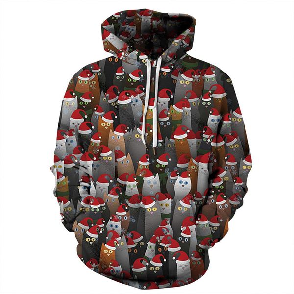 christmas hoodie women men clothes couples print long sleeve hoodie sweatshirt pullover sudaderas para hombre streetwear, Black
christmas hoodie women men clothes couples print long sleeve hoodie sweatshirt pullover sudaderas para hombre streetwear, Black