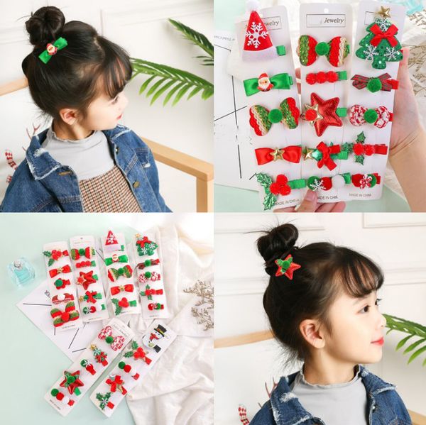 5pcs cute christmas tree santa claus star snowman clips girls hair accessories kids hairpins children headwear baby hair clips, Slivery;white
5pcs cute christmas tree santa claus star snowman clips girls hair accessories kids hairpins children headwear baby hair clips, Slivery;white