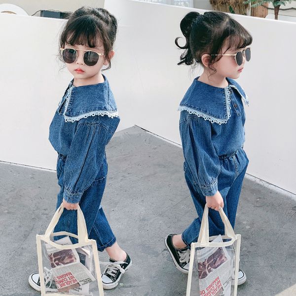kids designer clothes childrens suit girls denim suit spring 2020 new childrens lace denim suit two-piece fashion, White
kids designer clothes childrens suit girls denim suit spring 2020 new childrens lace denim suit two-piece fashion, White
