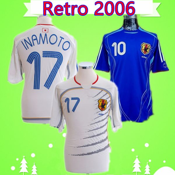 japan 2006 retro soccer jerseys home blue away white nakamura vintage camiseta de futbol motoyama football shirts 17 inamoto 7 nakata 18 ono, Black;yellow
japan 2006 retro soccer jerseys home blue away white nakamura vintage camiseta de futbol motoyama football shirts 17 inamoto 7 nakata 18 ono, Black;yellow