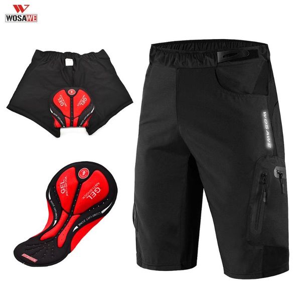 wosawe black motorcycle shorts with non-remove gel pad cycling underwear mbt bike downhill shorts loose outdoor bicycle
wosawe black motorcycle shorts with non-remove gel pad cycling underwear mbt bike downhill shorts loose outdoor bicycle