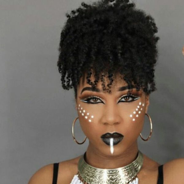 chic black kinky curly ponytail hairpieces clip in virgin hair drawstring ponytail hair extension natural afro puff 120g
chic black kinky curly ponytail hairpieces clip in virgin hair drawstring ponytail hair extension natural afro puff 120g
