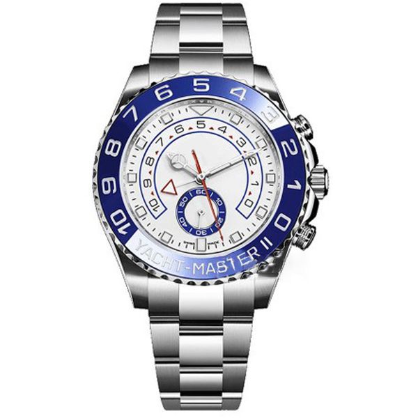 4 colors classic mens watches yacht series 44mm large dial ceramic bezel sapphire 316l stainless steel strap automatic mechanical watch, Slivery;brown
4 colors classic mens watches yacht series 44mm large dial ceramic bezel sapphire 316l stainless steel strap automatic mechanical watch, Slivery;brown