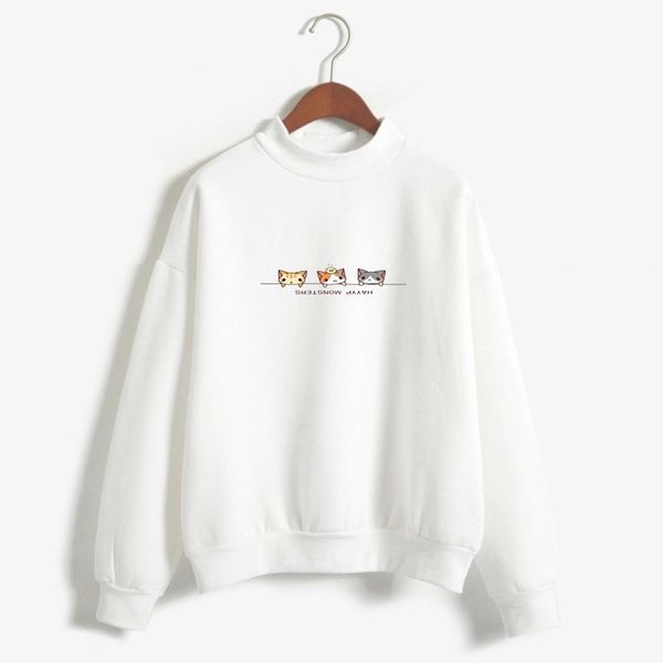 women sweatshirt pullovers kawaii cats printed autumn spring korean style fashion long sleeve sweatshirt jumper moletom, Black
women sweatshirt pullovers kawaii cats printed autumn spring korean style fashion long sleeve sweatshirt jumper moletom, Black