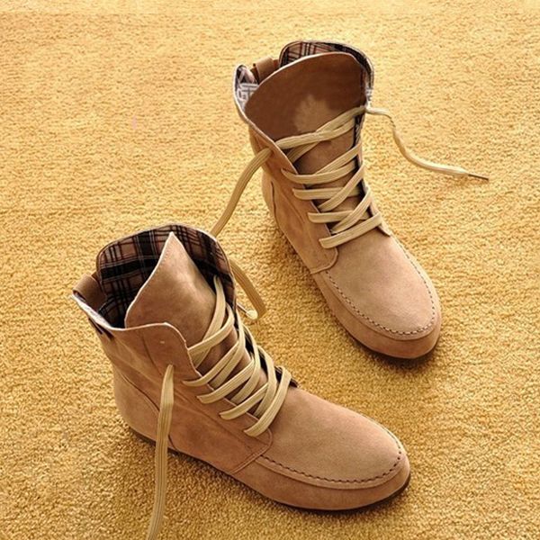 2018autumn winter new woman boots genuine leather botas mujer boots lace up casual shoes woman botas feminina plus 34-43, Black
2018autumn winter new woman boots genuine leather botas mujer boots lace up casual shoes woman botas feminina plus 34-43, Black
