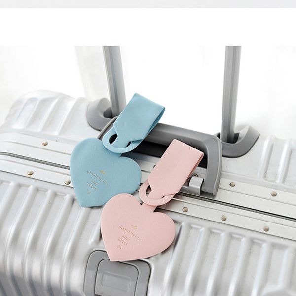 new travel accessories heart luggage tags cartoon pu leather suitcase id addres holder baggage boarding portable label
new travel accessories heart luggage tags cartoon pu leather suitcase id addres holder baggage boarding portable label