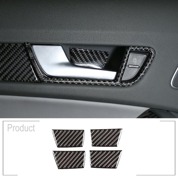 4 pcs soft carbon fiber car interior door bowl cover panel 3d interior accessories sticker for a4l / a5 2009-2016
4 pcs soft carbon fiber car interior door bowl cover panel 3d interior accessories sticker for a4l / a5 2009-2016