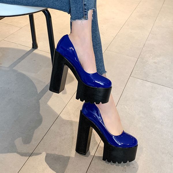sarairis new arrivals block high heels platform party lady women shoes woman pumps female, Black
sarairis new arrivals block high heels platform party lady women shoes woman pumps female, Black