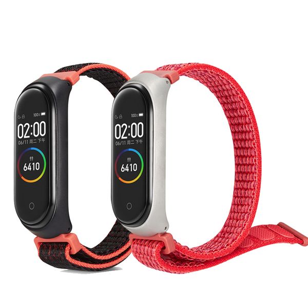 adjustable breathable nylon loop sports strap smart watch accessory wristband bracelet strap compatible for mi band 3 4, Black;brown
adjustable breathable nylon loop sports strap smart watch accessory wristband bracelet strap compatible for mi band 3 4, Black;brown