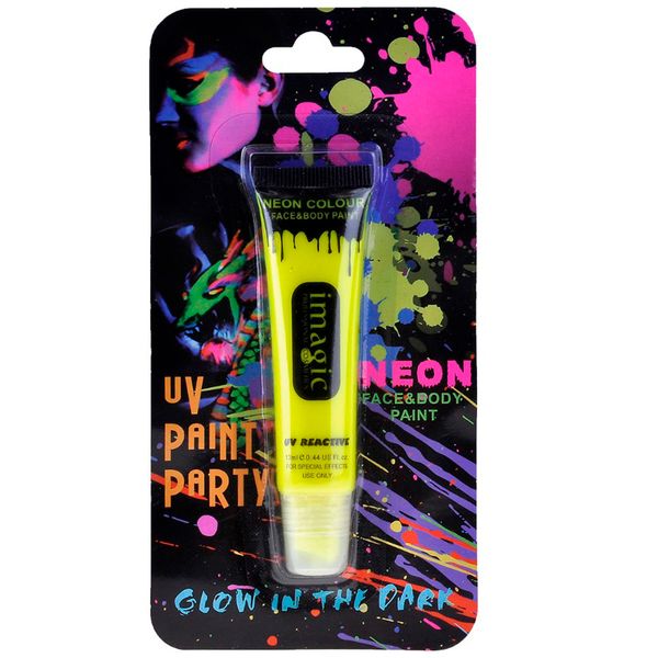 imagic brand uv reactive face & body paint oil glow in the dark smudge proof glitter body painting facial tattoo makeup art 13ml
imagic brand uv reactive face & body paint oil glow in the dark smudge proof glitter body painting facial tattoo makeup art 13ml