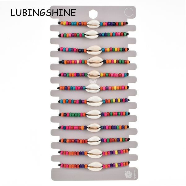 vintage 12pcs/set wooden beads shell charms bracelet bracelets women braided adjustable chain anklets wristband jewelry gift, Golden;silver
vintage 12pcs/set wooden beads shell charms bracelet bracelets women braided adjustable chain anklets wristband jewelry gift, Golden;silver