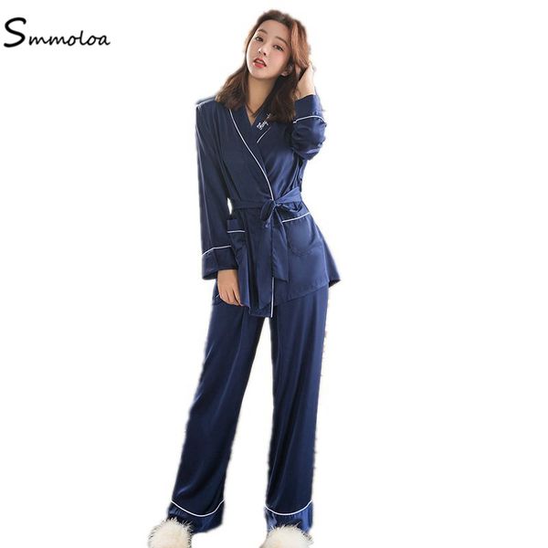 smmoloa женщины шелковый сатин пижама вышивки пижамы костюм женский два piece set loungewear, Blue;gray
smmoloa женщины шелковый сатин пижама вышивки пижамы костюм женский два piece set loungewear, Blue;gray