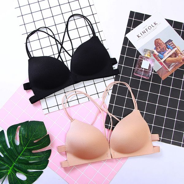 front closure 3/4 wireless f1 cups femme backless seamless bras up bra underwear lingerie push for women, Red;black
front closure 3/4 wireless f1 cups femme backless seamless bras up bra underwear lingerie push for women, Red;black