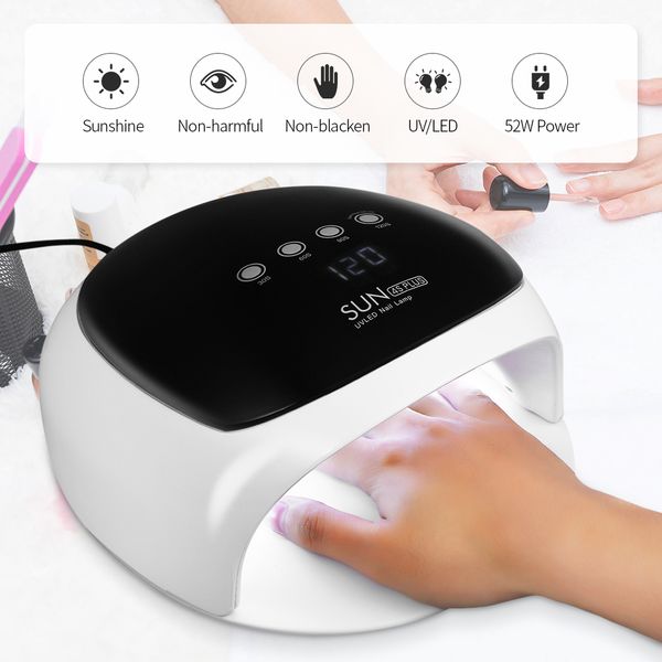 nail lamp dryer 52w uv led nail art lamp 30s/60s/90s/120s 4 timer settings with 24pcs led lamps display sensor
nail lamp dryer 52w uv led nail art lamp 30s/60s/90s/120s 4 timer settings with 24pcs led lamps display sensor