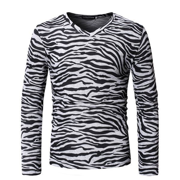 mens designer t shirts 2019 fashion long sleeve breathable tee shirt zebra pattern printed casual streetwear mens simple shirt, White;black
mens designer t shirts 2019 fashion long sleeve breathable tee shirt zebra pattern printed casual streetwear mens simple shirt, White;black
