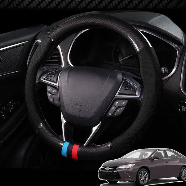 for toyota camry steering wheel cover anti-slip carbon fiber pvc leather
for toyota camry steering wheel cover anti-slip carbon fiber pvc leather