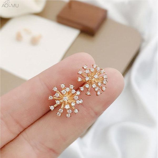 aomu s925 sterling silver pin irregular crystal zircon shell flower mini stud earrings gift for women girl trend earrings mujer, Golden;silver
aomu s925 sterling silver pin irregular crystal zircon shell flower mini stud earrings gift for women girl trend earrings mujer, Golden;silver