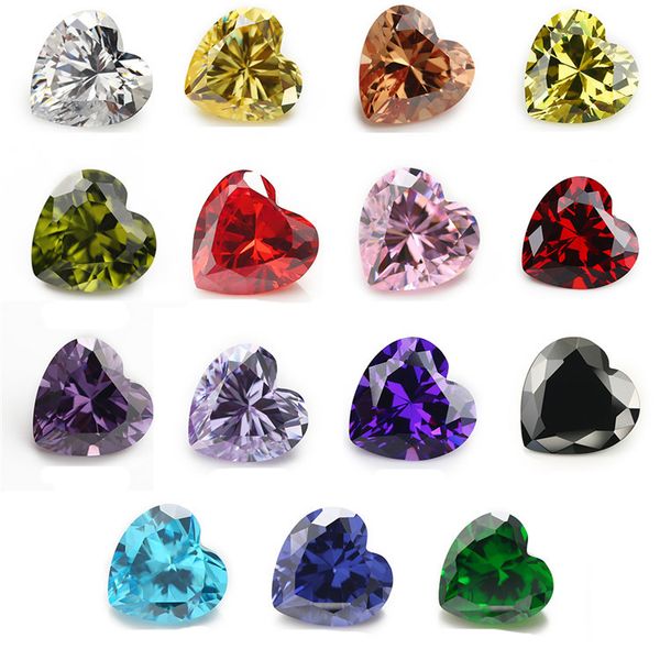 wholesale luxury 30 pcs/ bag 4*4 mm mix color heart faceted cut shape 5a loose cubic zirconia beads for jewelry diy ing, Black
wholesale luxury 30 pcs/ bag 4*4 mm mix color heart faceted cut shape 5a loose cubic zirconia beads for jewelry diy ing, Black