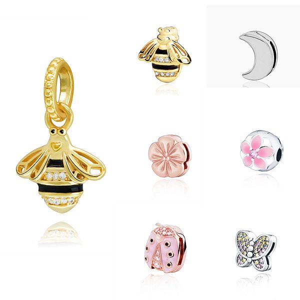 2018 summer new 100% 925 sterling silver fashion collection bee charm beads fit original bracelet necklace jewelry
2018 summer new 100% 925 sterling silver fashion collection bee charm beads fit original bracelet necklace jewelry