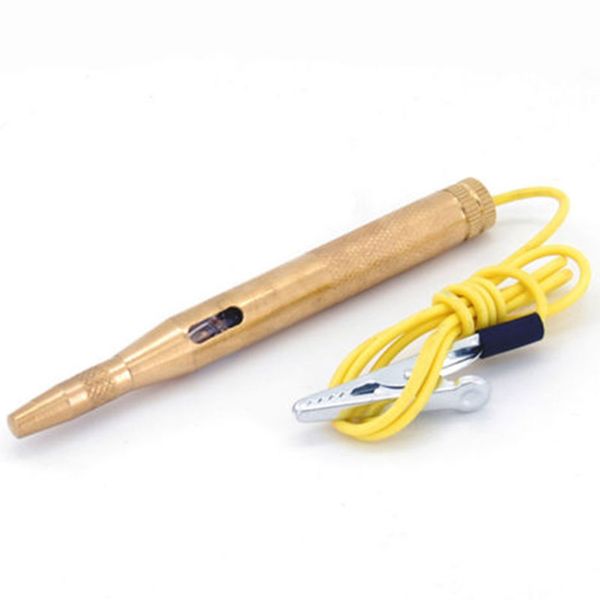 dc 6-24v copper auto car electrical tester voltage circuit test pen pencil with probe car diagnostic testing repairt tools
dc 6-24v copper auto car electrical tester voltage circuit test pen pencil with probe car diagnostic testing repairt tools
