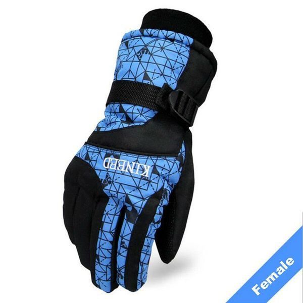 women winter outdoor sport cycling hiking skiing gloves thickened warm waterproof anti-cold windproof snow rain ski gloves, Blue;gray
women winter outdoor sport cycling hiking skiing gloves thickened warm waterproof anti-cold windproof snow rain ski gloves, Blue;gray