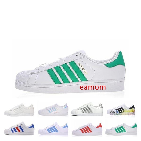 super star white hologram iridescent junior superstars 80s pride womens mens trainers superstar designer casual shoes size 36-44, Black
super star white hologram iridescent junior superstars 80s pride womens mens trainers superstar designer casual shoes size 36-44, Black