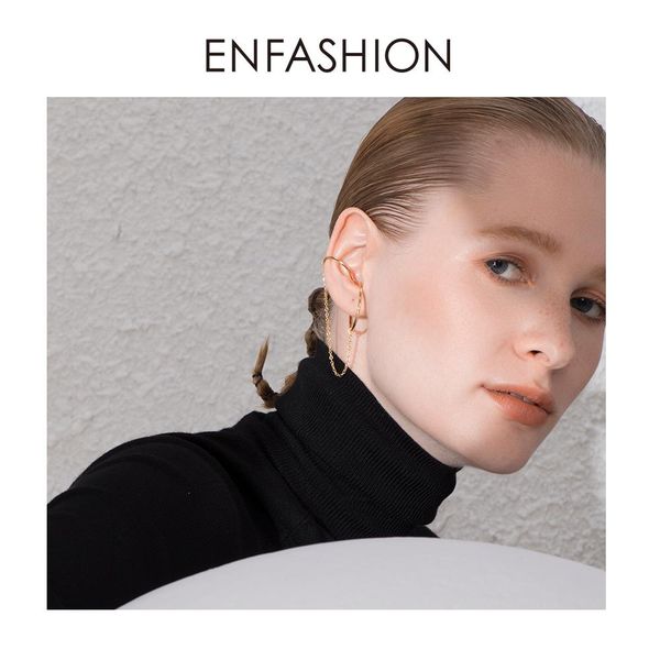 enfashion кривой линия ear cuff клип на серьги для женщин золота цвета большого earcuff earings без пирсинга ювелирных изделий kolczyki e112, Silver
enfashion кривой линия ear cuff клип на серьги для женщин золота цвета большого earcuff earings без пирсинга ювелирных изделий kolczyki e112, Silver
