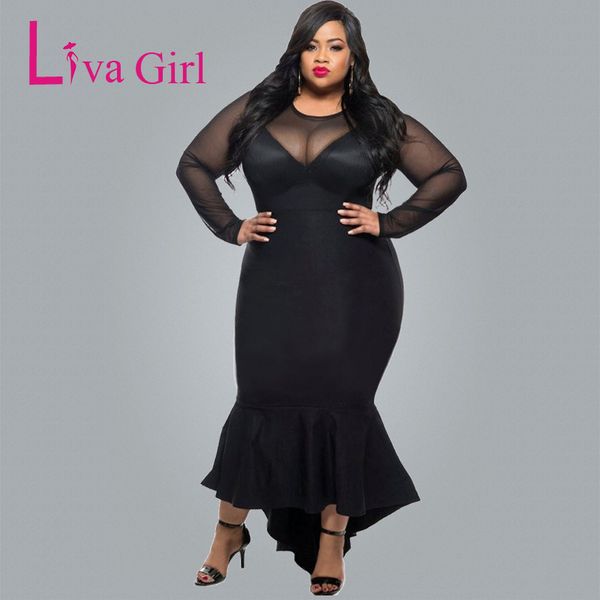 liva girl black / red формальные плюс размер mermaid платья женщин сексуальное sheer длинные рукава сетки midi платье большого размера vesti, Black;pink
liva girl black / red формальные плюс размер mermaid платья женщин сексуальное sheer длинные рукава сетки midi платье большого размера vesti, Black;pink