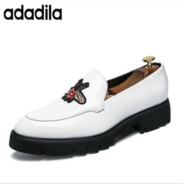 thick bottom dress shoes luxury italian style fashion mens formal shoes mens trend bee pattern bring leather, Black
thick bottom dress shoes luxury italian style fashion mens formal shoes mens trend bee pattern bring leather, Black