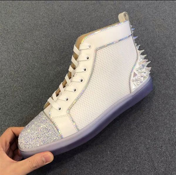 luxurious brand 2020 no. limited spikes casual flat fashion designer men women high red bottom sneakers louisflats trainers eu35-47, Black
luxurious brand 2020 no. limited spikes casual flat fashion designer men women high red bottom sneakers louisflats trainers eu35-47, Black