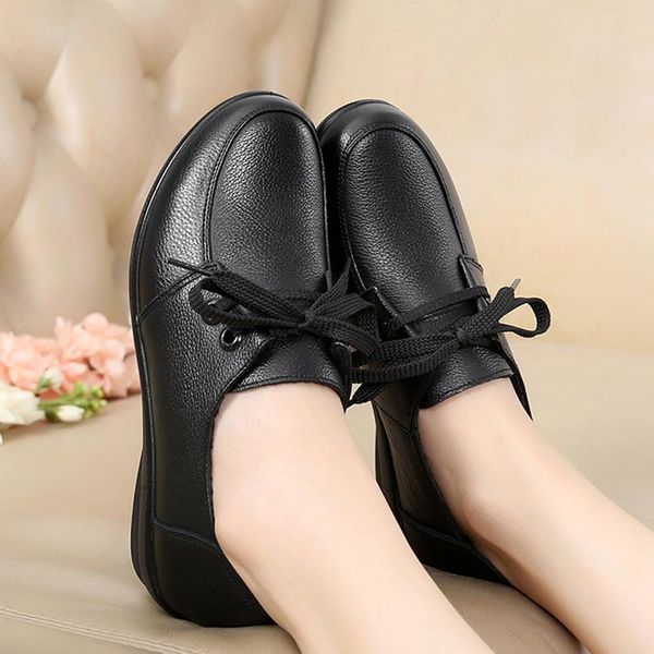 shoes women 2020 fashion lace-up casual flat woman shoes black bottom non-slip round head pu leather women sneakers female
shoes women 2020 fashion lace-up casual flat woman shoes black bottom non-slip round head pu leather women sneakers female