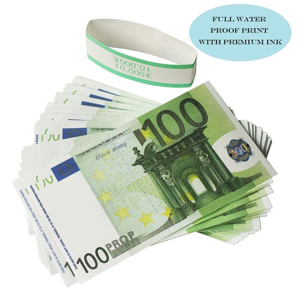 Fake 100 euro banknote reali tic play money that look real double ided pretend play prop
Fake 100 euro banknote reali tic play money that look real double ided pretend play prop