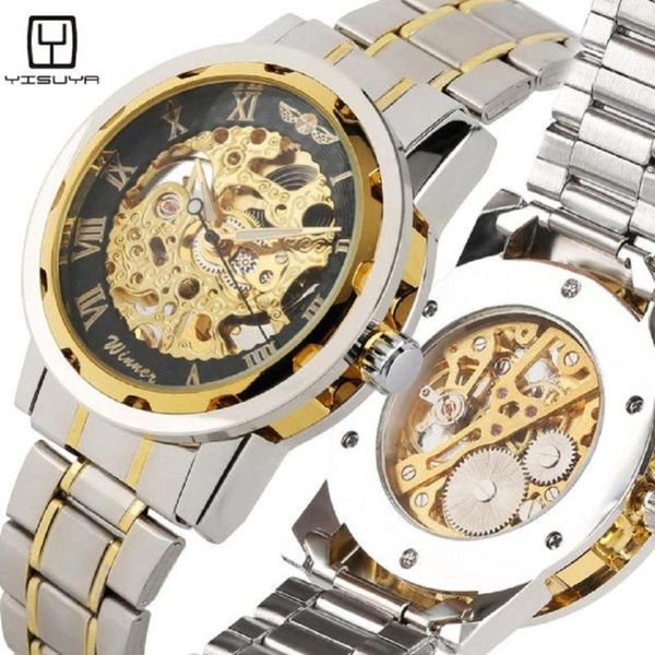 fashion mechanical watches for men roman digital dial mechanical watch for teenagers business skeleton mechanic watch boy, Slivery;brown
fashion mechanical watches for men roman digital dial mechanical watch for teenagers business skeleton mechanic watch boy, Slivery;brown