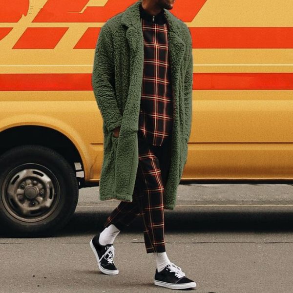 mens winter coat fashion men overcoat solid faux fleece outerwear long sleeve streetwear fluffy cardigan jackets coats, Black
mens winter coat fashion men overcoat solid faux fleece outerwear long sleeve streetwear fluffy cardigan jackets coats, Black