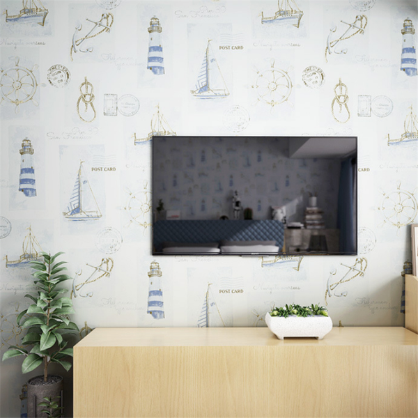 wellyu children's room boy bedroom blue environmentally friendly cartoon formaldehyde-mediterranean style wallpaper
wellyu children's room boy bedroom blue environmentally friendly cartoon formaldehyde-mediterranean style wallpaper