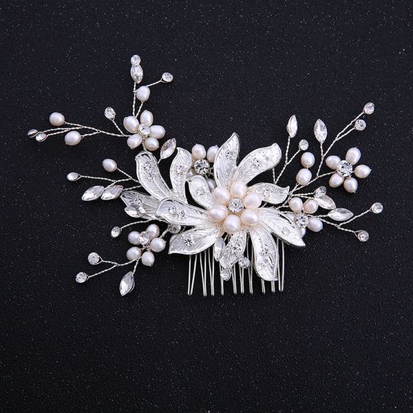silver leaf pearl hair combs wedding hair ornament rhinetone handmade hair jewelry accessories elegant bridal head decoration, Golden;white
silver leaf pearl hair combs wedding hair ornament rhinetone handmade hair jewelry accessories elegant bridal head decoration, Golden;white