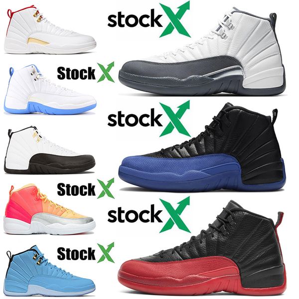 men basaketball shoes 12s new dark grey game royal black flu trainers jumpman stock x fiba university blue ov white shoes sneakers trainers, White;red
men basaketball shoes 12s new dark grey game royal black flu trainers jumpman stock x fiba university blue ov white shoes sneakers trainers, White;red